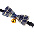 Adjustable Cute Pet Puppy Dog Bow Tie Collar Kitten Cat Necktie With A Bell Xmas