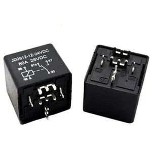 2Pcs JD2912-1Z-24VDC Automotive Relay 5Pins - Picture 1 of 1