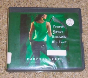 Fourth Grave Beneath My Feet, Darynda Jones 9 CD Audiobook w/Binder Case VGC - Picture 1 of 3