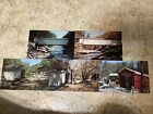 Vintage Lot Of 5 McConnell's Mills Covered Bridge Postcards Pennsylvania 