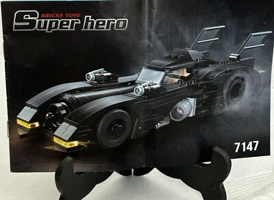 Super Heroes 7147 Bat Sports Car New No Box Pieces In Sealed Bags - Image 1 of 4