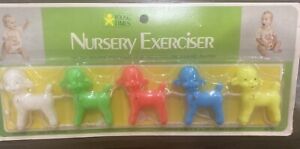 Vintage New Old Stock Young Times Nursery Exerciser Crib Carriage Playpen Toy