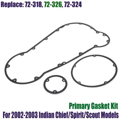 FOR INDIAN MOTORCYCLE 2002-2003 PRIMARY GASKET SET CHIEF SPIRIT SCOUT GILROY - Изображение 1 из 4
