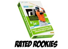 2020 Panini Donruss Baseball Card RATED ROOKIES Insert Parallel *Pick A Player* 