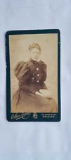 Antique cabinet card/CDV,real photo,a nice woman from Reading,1880s,Arthur Lewis