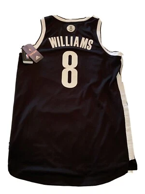 New Rare Deron Williams Brooklyn Nets Small Adidas Black Swingman Jersey NWT - Image 1 of 4
