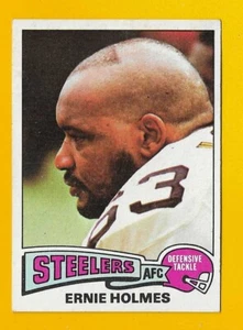 66475 1975 Topps #328 Ernie Holmes RC STEELERS EX/MT++ - Foto 1 di 3