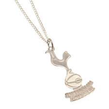 Tottenham Hotspur FC Spurs Sterling Silver Pendant & Chain Necklace