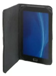 🆕 Onn 7" Universal Tablet Folio Case Soft Microfiber Lining Black 🆓 Shipping - Picture 1 of 5