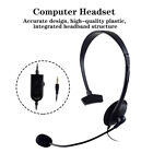 Telefon Headset 3,5 mm Business Headset mit Geräuschunterdrückung Mikrofon UK