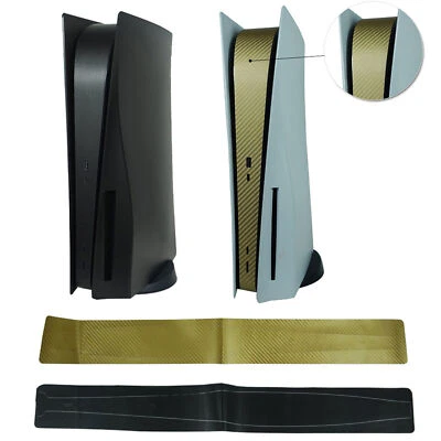 Tira adhesiva central de fibra de carbono para consola PS5 edición digital / PS5 CD-ROM Foto 1 de 4