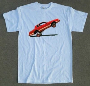 Hopping Lowrider T-Shirt. Monte Carlo Kreuzfahrt Chicano Kultur Old School Impala - Bild 1 von 2