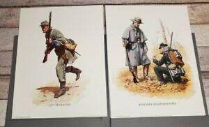 Uniforms of the American Civil War by Don Troiani Signed Numbered Folio 2 Prints