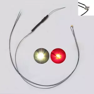 DUO LED SMD 0605 warmweiß / rot mit Kabel Lichtwechsel digital 10 Stück S272 - Bild 1 von 2