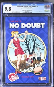 B&V Friends Forever: Rock & Roll #1 Bill Galvan No Doubt Metal Variant CGC 9.8 - Picture 1 of 3