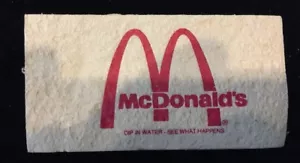 *VINTAGE* 80er Jahre McDonalds Magic Growing Schwamm unbenutzt *NEU* - Bild 1 von 3