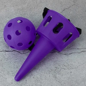 (Purple)Scoop Toss Set Children Coordination Training Equipment Sports Thro GE - Picture 1 of 12