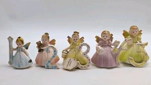 Figuras de ángeles de cumpleaños Josef originales 1-5 vintage años 60 - Imagen 1 de 10