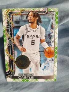 2025 topps holiday plaid Stephon Castle - Bild 1 von 2