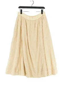 Maxi Falda para Mujer Free People M Algodón Crema con Lyocell Modal Larga Maxi - Imagen 1 de 5