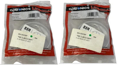 Lote de 2 - Optronics - BUL003CBP - 4" LED Luz de Respaldo 12V - NOS Foto 1 de 4