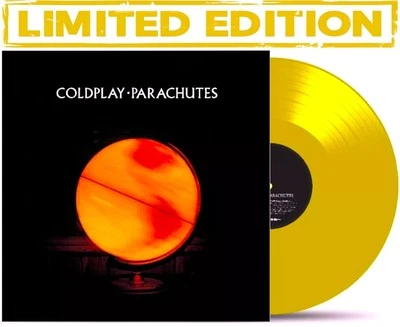 Coldplay – Parachutes LP 12" Yellow Colored Vinyl Record - NEW Foto 1 de 4