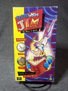 Earthworm Jim - V. 4: The Book of Doom 2nd Episode The Egg Beater VHS - Picture 1 of 7