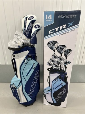 NEW Ladies Fazer CTR X Golf Package Set / Driver, 3FW, 5H, 6-SW, Putter / L-Flex - Image 1 of 4