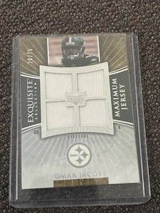 2006 Upper Deck Exquisite Collection - Maximum Jersey Omar Jacobs #XXL-OJ /75 - Picture 1 of 2