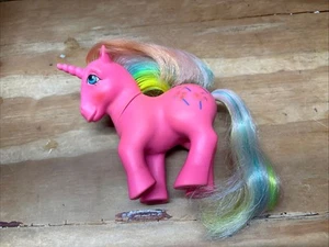 Vintage G1 My Little Pony Pinwheel Rainbow Unicorn Hasbro MLP Rare HTF - Foto 1 di 7