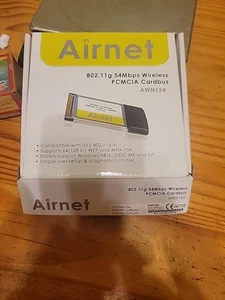 Airnet 802.11g 54bps Wireless Cardbus - Picture 1 of 4