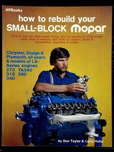 How to Rebuild Your Small Block Mopar by Don Taylor & Larry Hofer Paperback 1982 - Picture 1 of 3