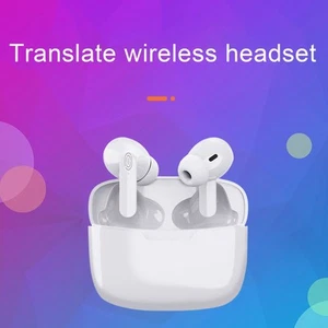 Auriculares de traducción en tiempo real compatibles con traductor de alta precisión de 114 idiomas h6 - Imagen 1 de 12