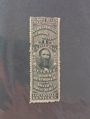 U.S.A MATCH AND MEDICINE STAMPS SCOTT RS42d. - Image 1 of 2