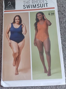 Simply Sewing Capsule Wardrobe Pattern for the Rhodes Swimsuit Sizes 6 - 30 New - Picture 1 of 2