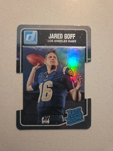 JARED GOFF 2016 PANINI DONRUSS SILVER PRESS PROOF ROOKIE #372 SP /75 Rams Lions - Picture 1 of 4