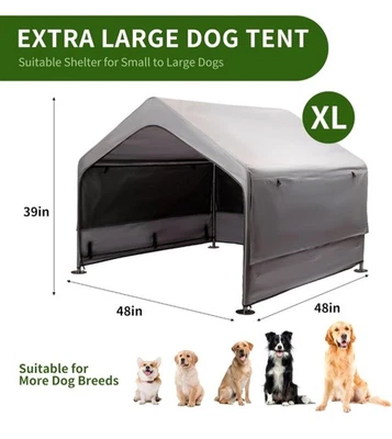 Casa para perros extra grande Summertrail exterior, tienda para perros exterior Foto 1 de 4