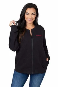 UGApparel Nebraska Cornhuskers Damen gesteppte Jacke mit durchgehendem Reißverschluss Medium Wert 90 $ - Bild 1 von 4