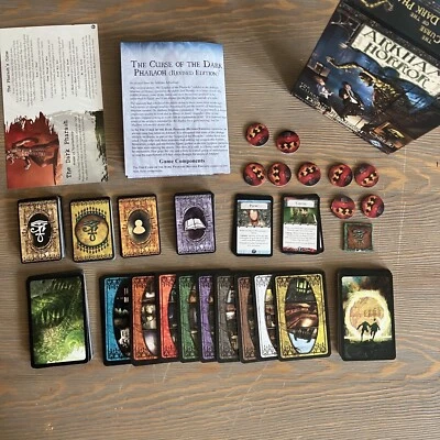 ¡Leer! Arkham Horror 2da Edición Maldición del Faraón Oscuro Revisado FFG Expansión Foto 1 de 4
