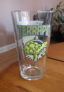 Vintage Terrapin Beer Co. Athens Georgia Craft Brewery 16oz Glas - Bild 1 von 2