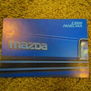 MAZDA E2000 E 2000 Panel Van UK Markt Verkaufsbroschüre Mai 1984 - Bild 1 von 1