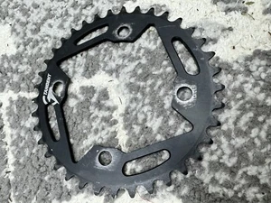 Tangent Halo 4-Bolt Chainring (Black) 37 Tooth BMX - Picture 1 of 3