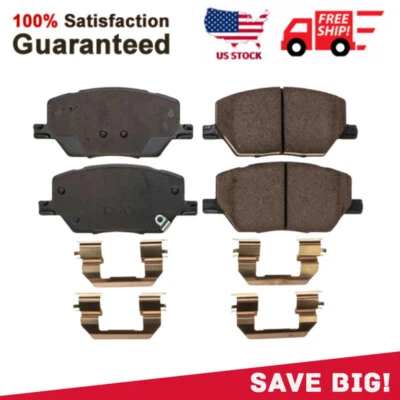 Pastillas de freno delanteras de cerámica para Jeep Compass Renegade Fiat 500X 2017 2018 2019-2021 Foto 1 de 3