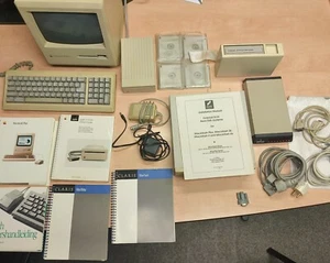 Apple Macintosh Plus ED 1 mb very good state, with a lot of extra's and software - Afbeelding 1 van 23
