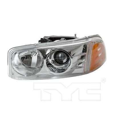 Conjunto de faros izquierdo TYC para GMC Yukon XL 1500 2001-2006 Denali deportivo utilitario Foto 1 de 4