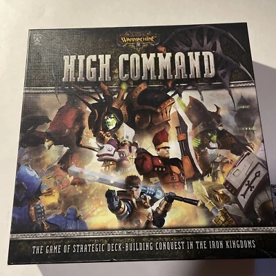 Warmachine High Command Board Game Sealed cards Privateer Press - Image 1 of 4
