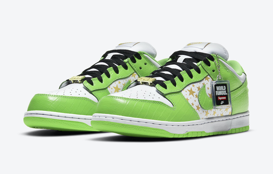 Nike Supreme x Dunk OG SB QS Low Mean Green for Sale Nike Supreme x Dunk OG SB QS Low Mean Green for Sale