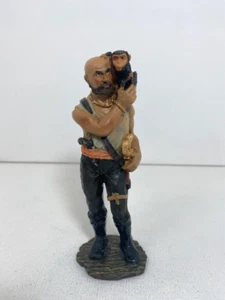 Vintage Pirate & Monkey Figurine - Nautical Decor - Picture 1 of 10
