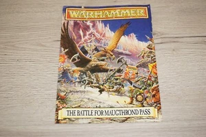 Warhammer The Battle for Maugthrond Pass Scenario Booklet Supplement - Picture 1 of 3