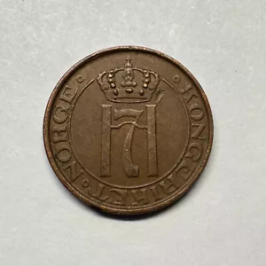 1935 Norway 1 Ore - Beautiful Coin - #B-035 - Picture 1 of 2